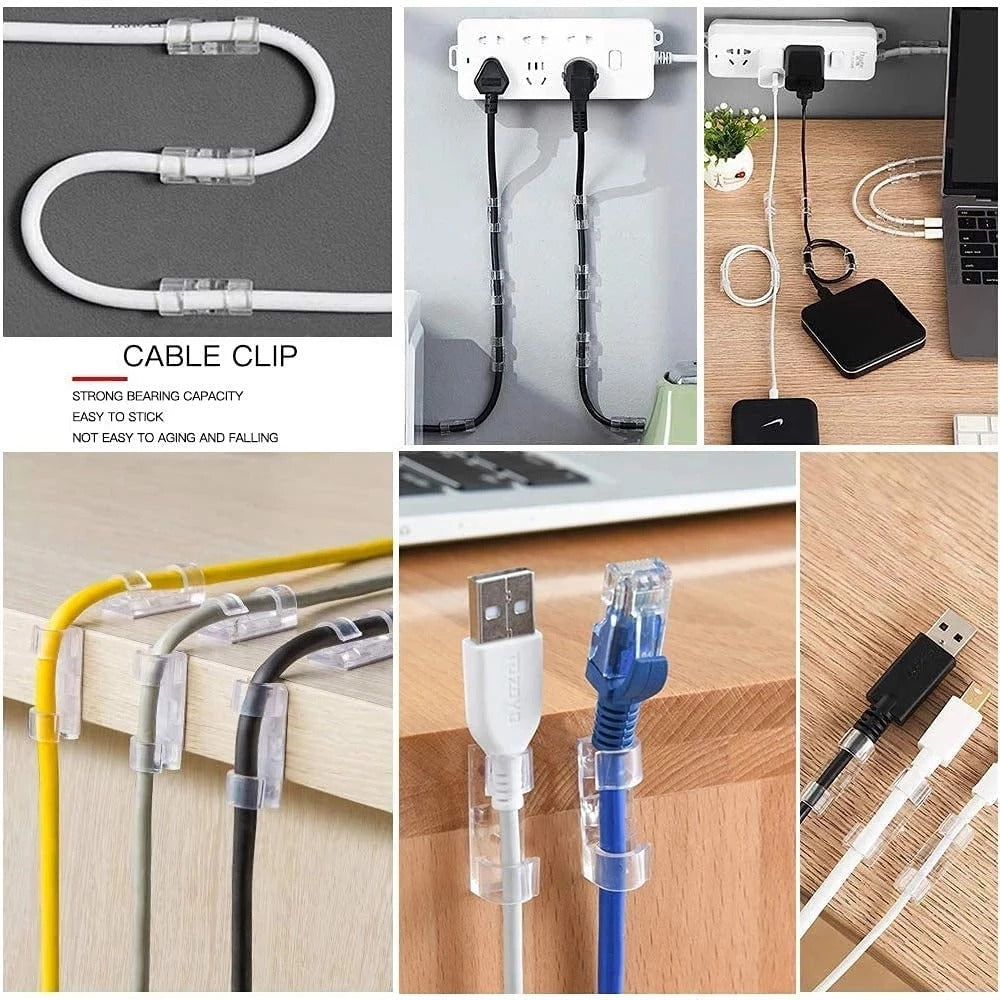 Clear Cable Organizer