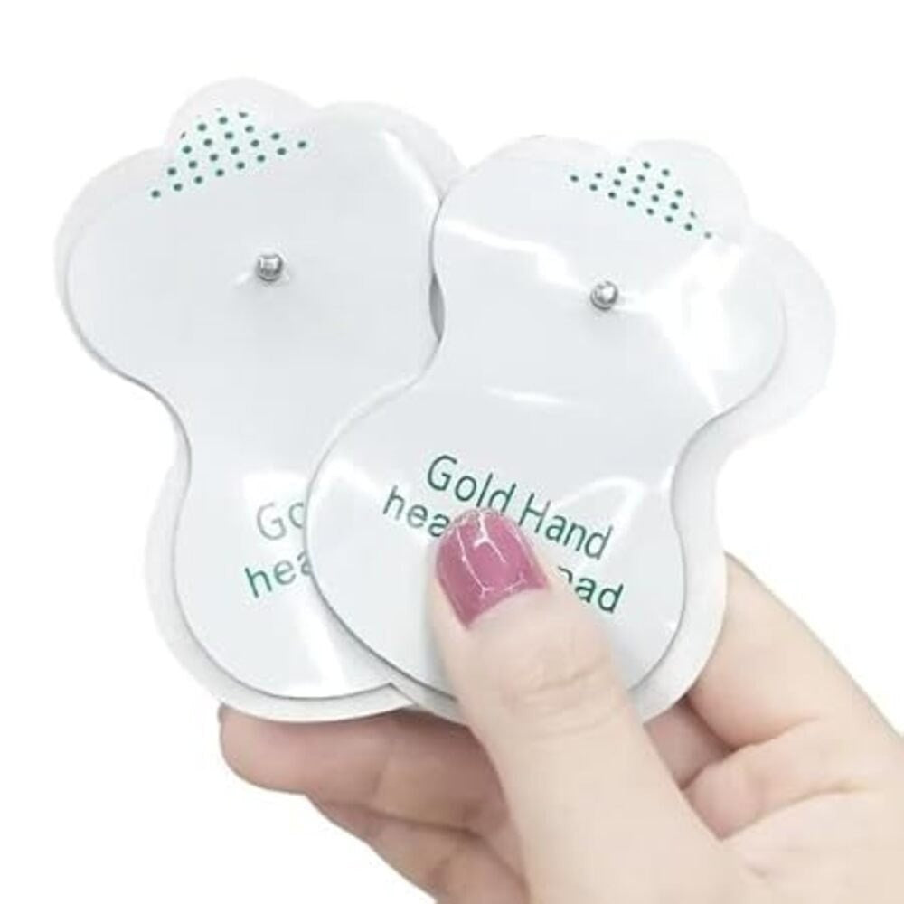 Sticky Button Type Electrode Pads For Digital Epm Tens 4 Pieces