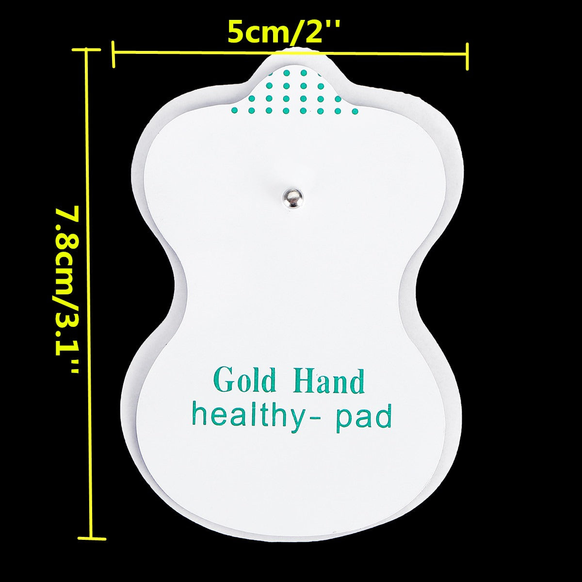 Sticky Button Type Electrode Pads For Digital Epm Tens 4 Pieces