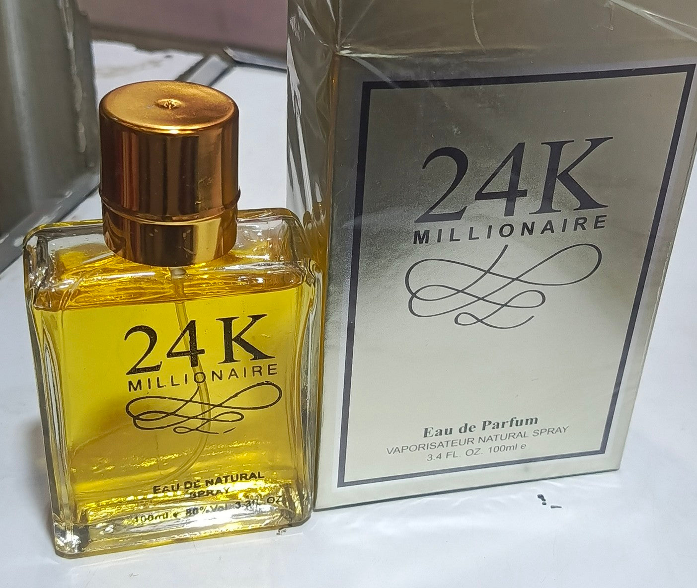 24K MILLIONAIRE Eau De Parfum for Men – Premium Long-Lasting Luxury Spray - 100ml