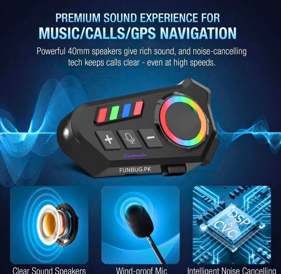 K06A Motorcycle Helmet Bluetooth Headset