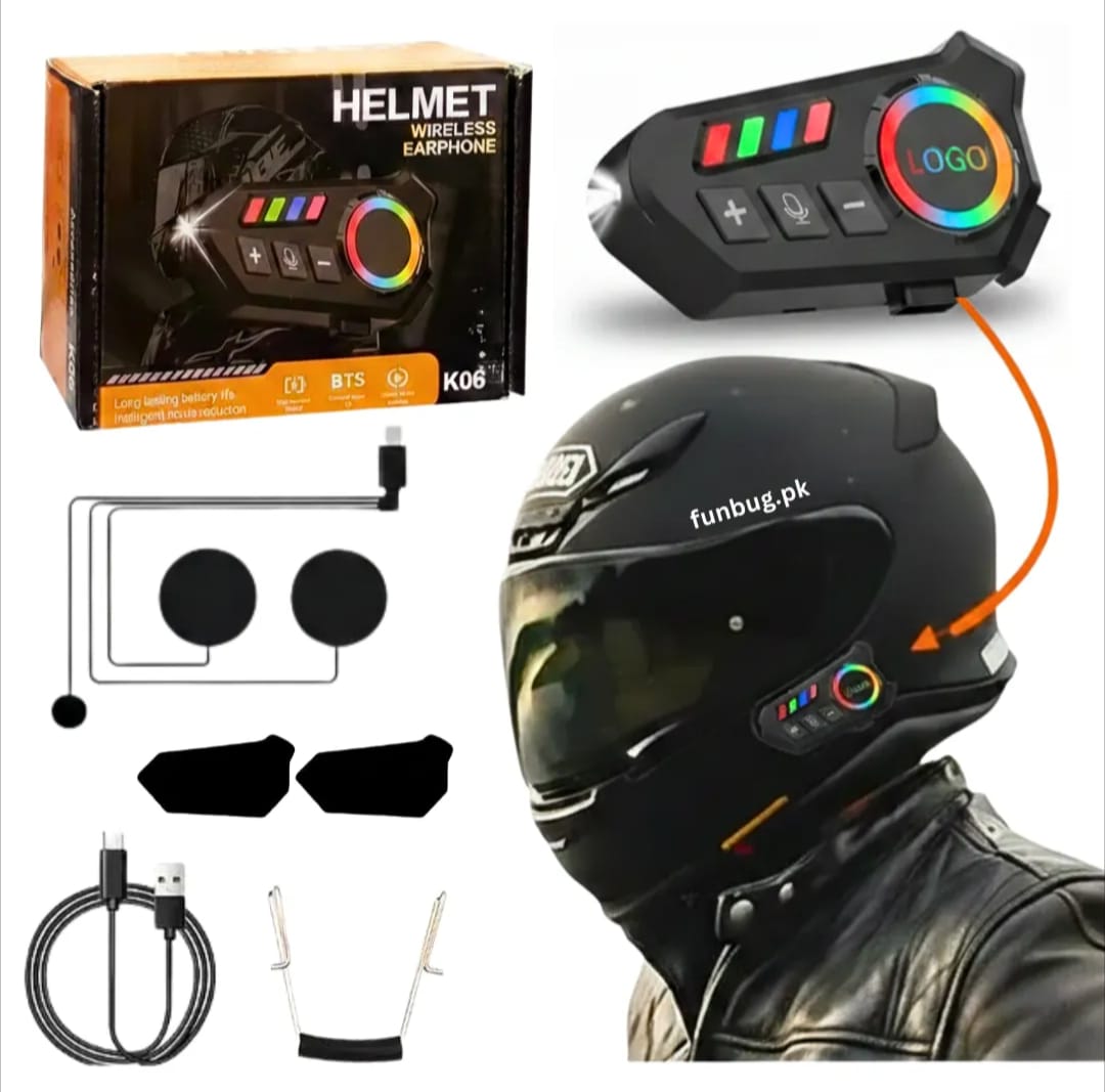 K06A Motorcycle Helmet Bluetooth Headset