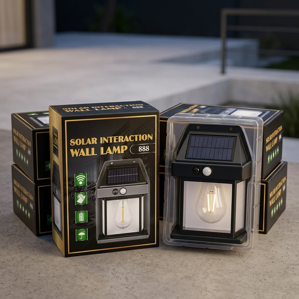 Solar Interaction Wall Lamp