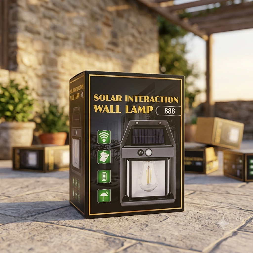 Solar Interaction Wall Lamp