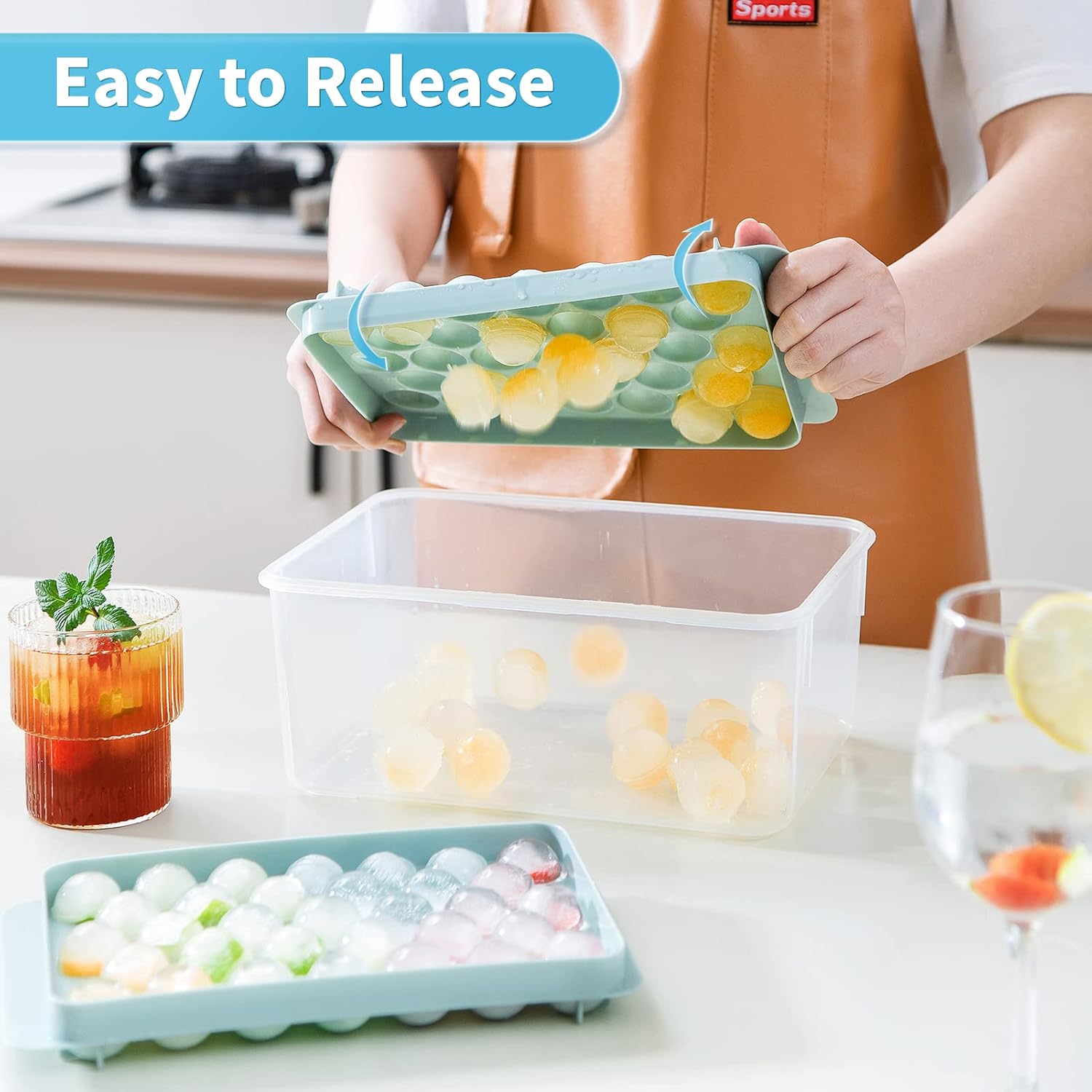 Round Ice Cube Tray