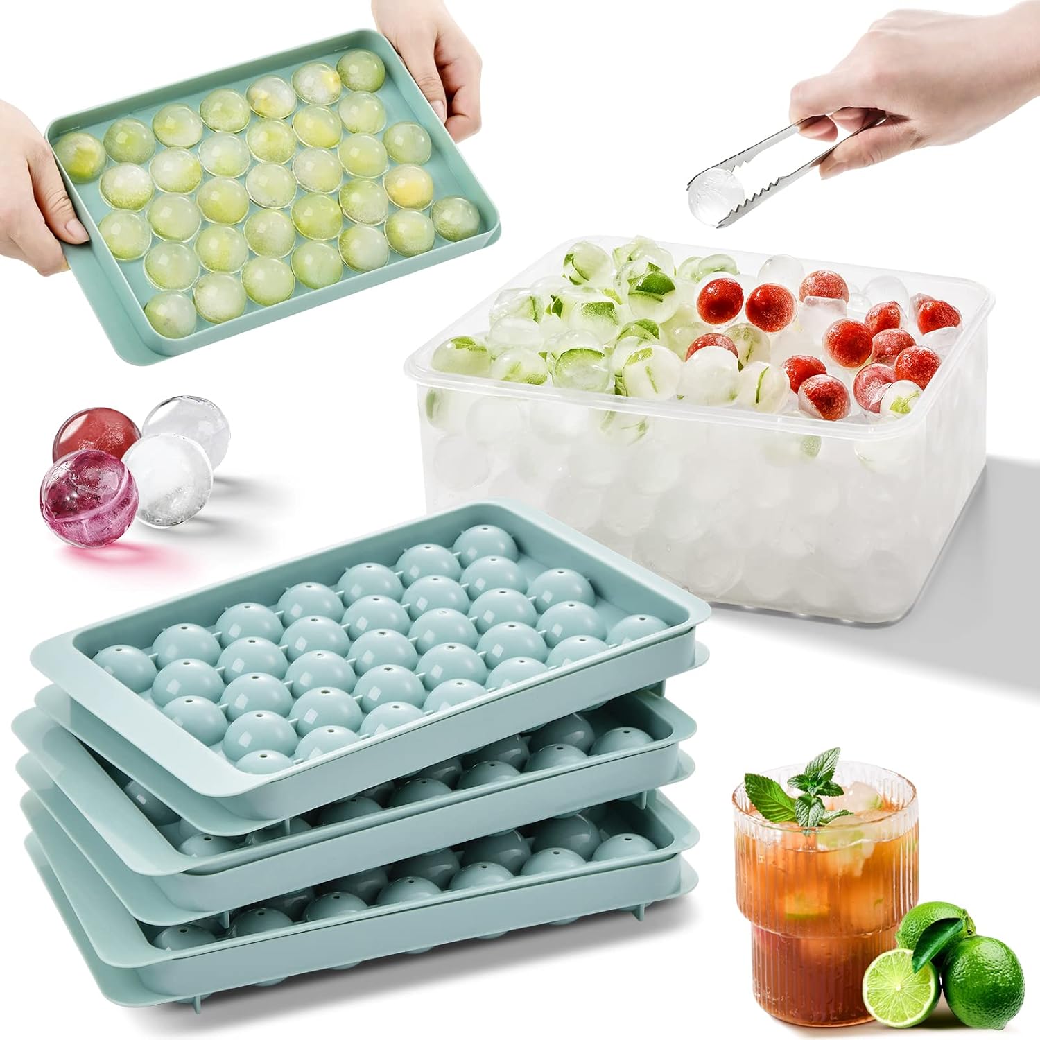 Round Ice Cube Tray