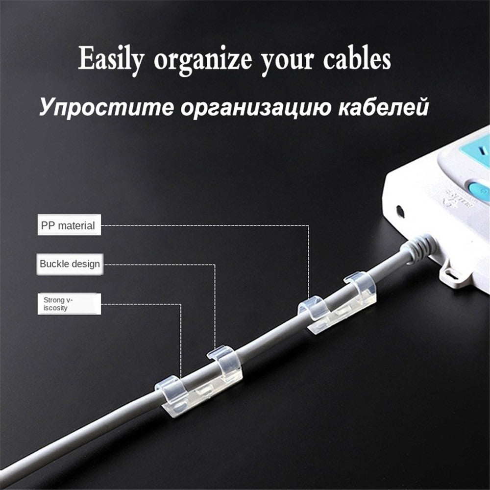 Clear Cable Organizer