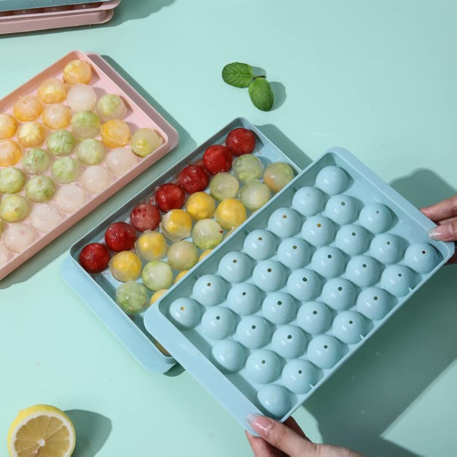 Round Ice Cube Tray